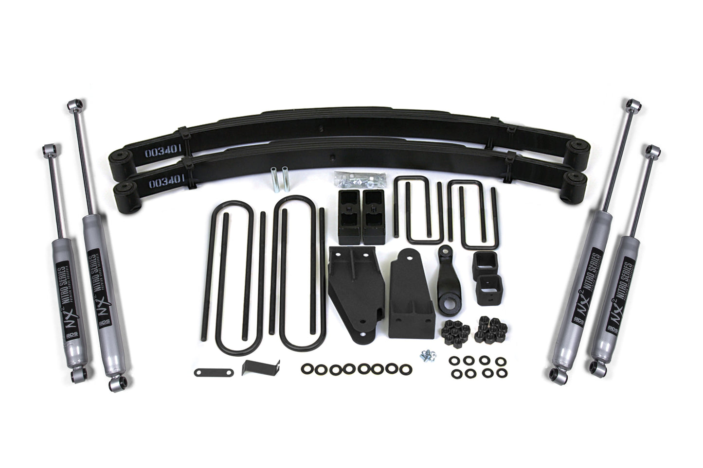 BDS Suspension 4 Inch Lift Kit | Ford F250 TTB (87-96) 4WD - Trucks R Us