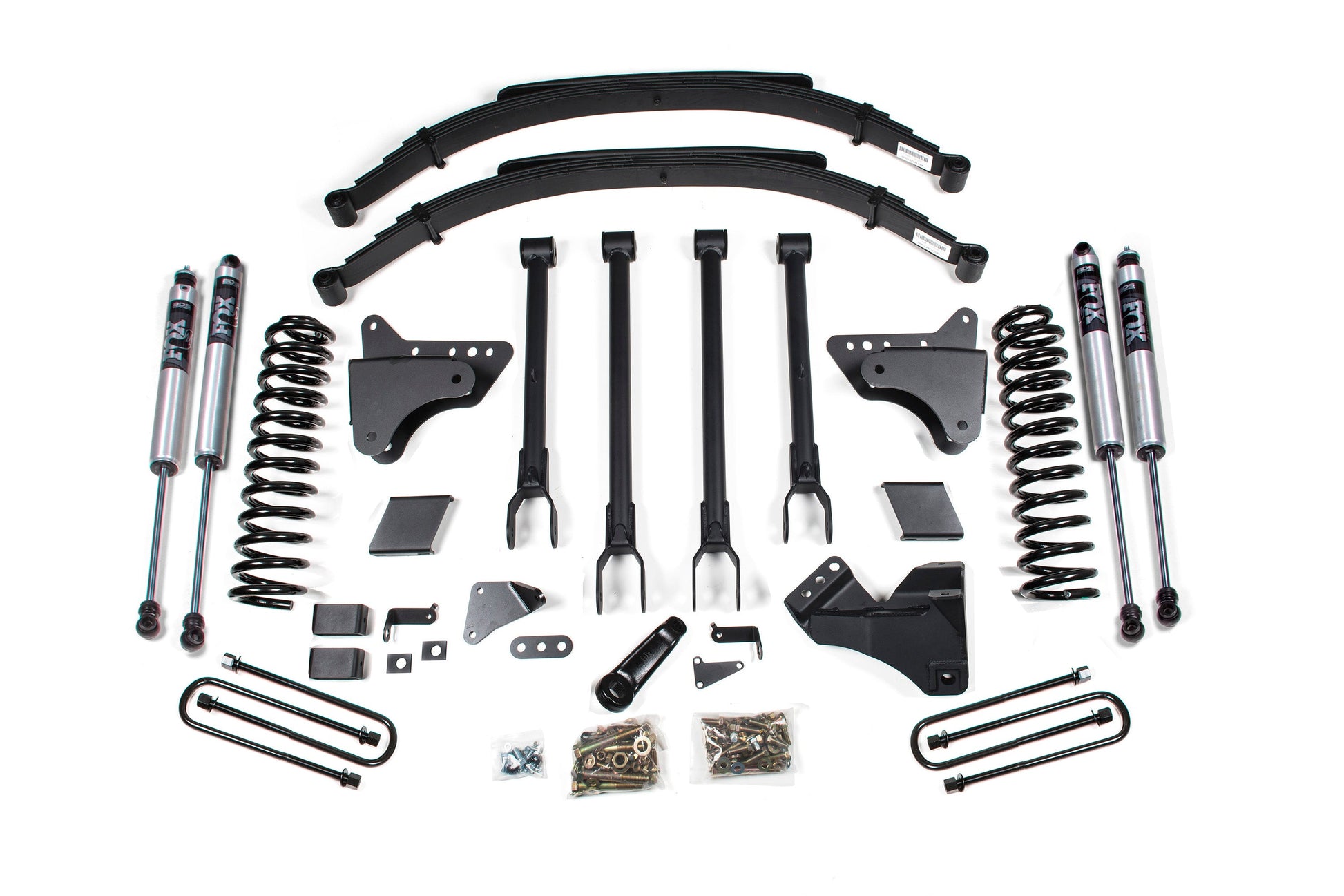 BDS Suspension 6 Inch Lift Kit w/ 4-Link | Ford F250/F350 Super Duty (08-10) 4WD | Gas - Trucks R Us