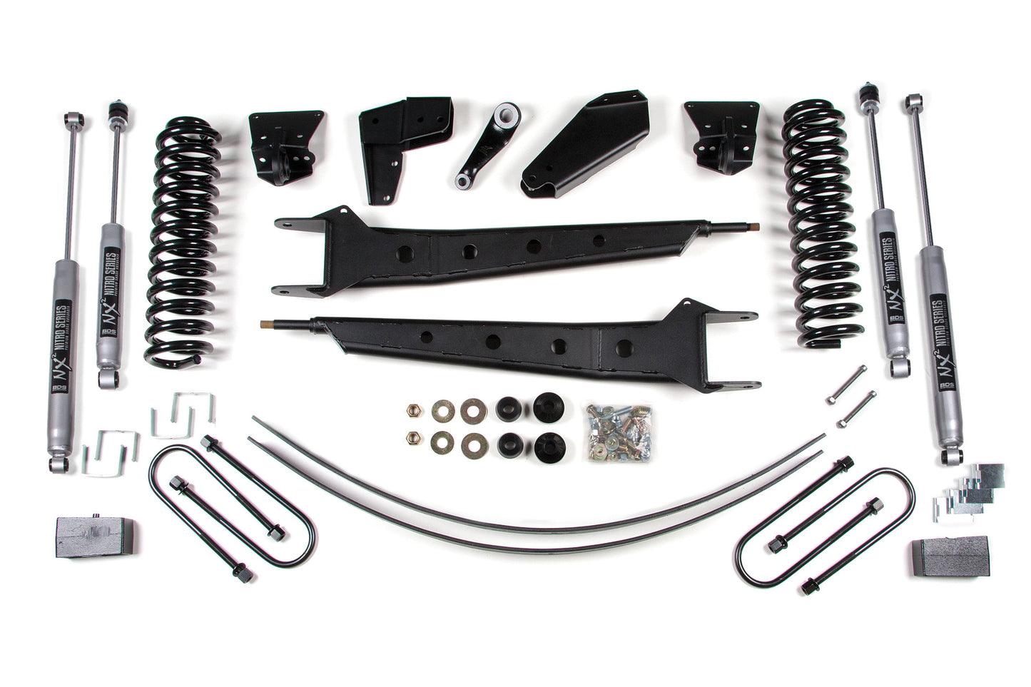 BDS Suspension 4 Inch Lift Kit w/ Radius Arm | Ford F150/Bronco (80-96) 4WD - Trucks R Us