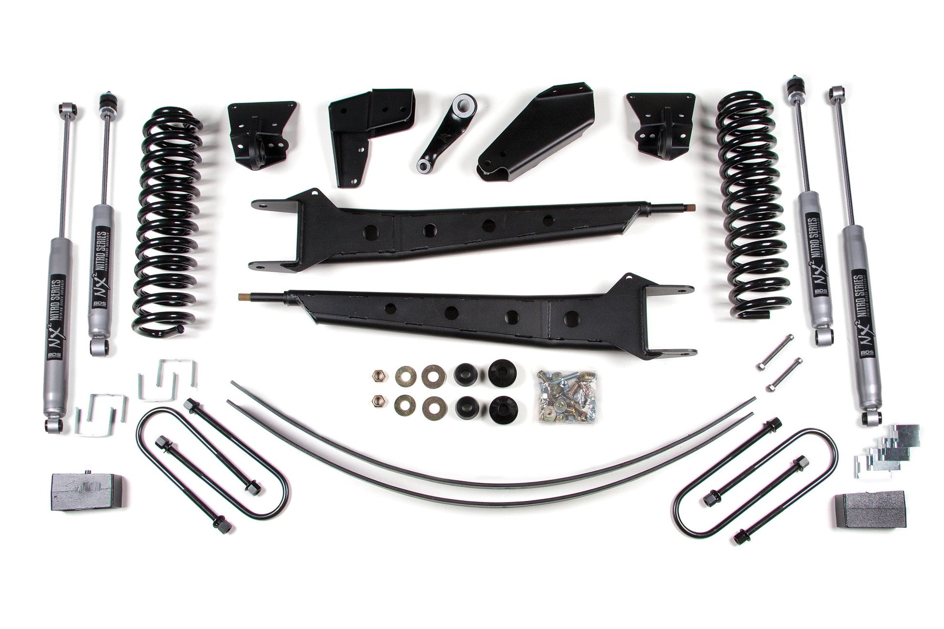 BDS Suspension 4 Inch Lift Kit w/ Radius Arm | Ford F150/Bronco (80-96) 4WD - Trucks R Us