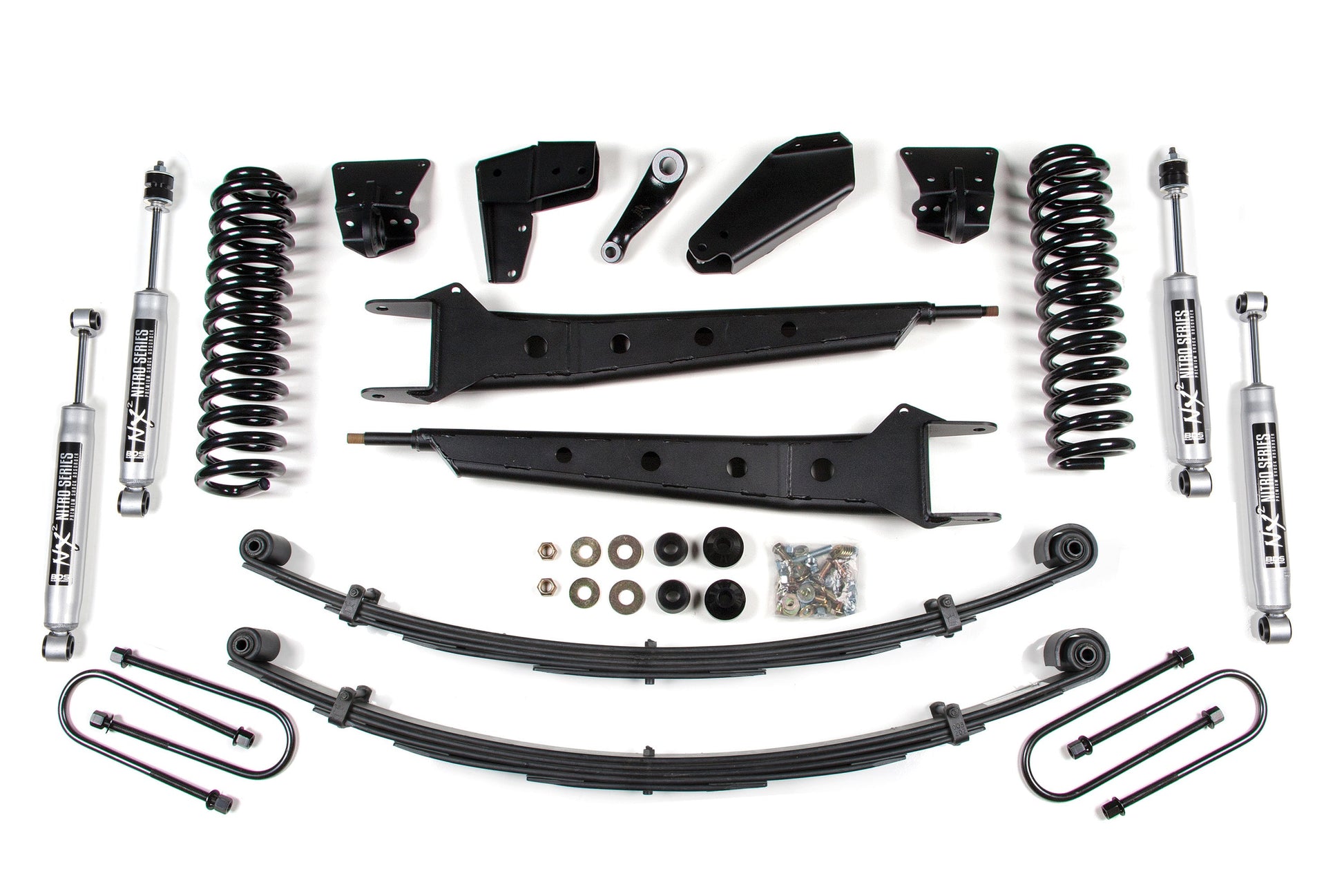BDS Suspension 4 Inch Lift Kit w/ Radius Arm | Ford F150/Bronco (80-96) 4WD - Trucks R Us