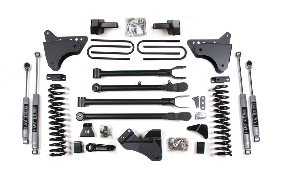 BDS Suspension 4 Inch Lift Kit w/ 4-Link | Ford F250/F350 Super Duty (08-10) 4WD | Diesel - Trucks R Us