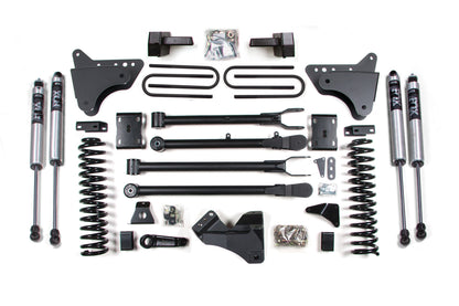 4 Inch Lift Kit w/ 4-Link | Ford F250/F350 Super Duty (11-16) 4WD | Gas - Trucks R Us