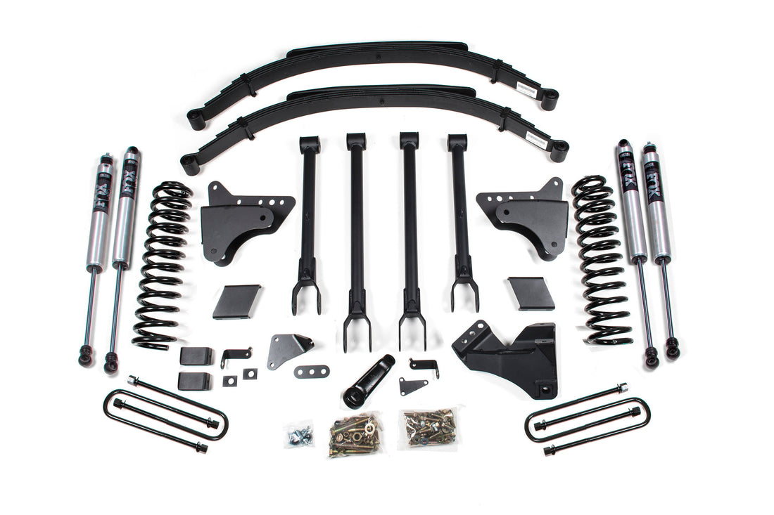 BDS Suspension 6 Inch Lift Kit w/ 4-Link | Ford F250/F350 Super Duty (11-16) 4WD | Gas - Trucks R Us