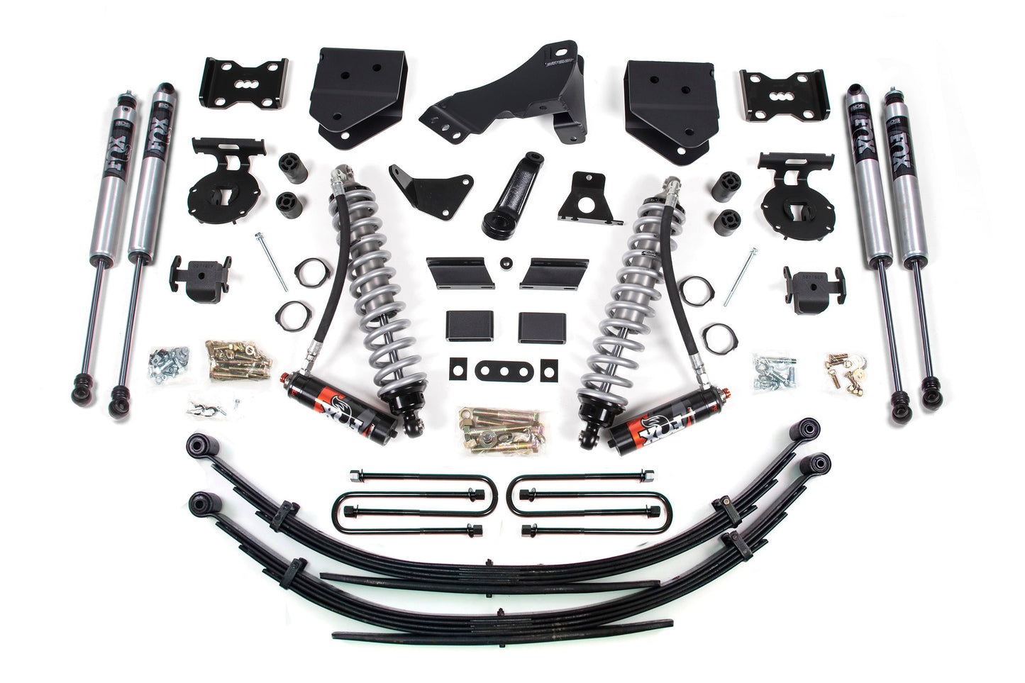 BDS Suspension 4 Inch Lift Kit | FOX 2.5 Performance Elite Coil-Over Conversion | Ford F250/F350 Super Duty (11-16) 4WD | Diesel