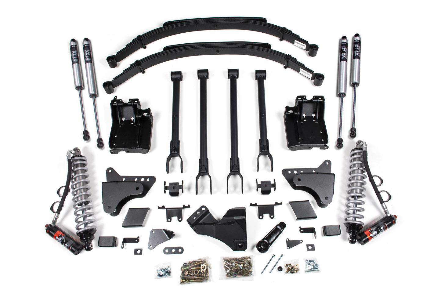 BDS Suspension 6 Inch Lift Kit w/ 4-Link | FOX 2.5 Performance Elite Coil-Over Conversion | Ford F250/F350 Super Duty (11-16) 4WD | Diesel - Trucks R Us