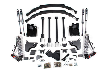 6 Inch Lift Kit w/ 4-Link | FOX 2.5 Performance Elite Coil-Over Conversion | Ford F250/F350 Super Duty (11-16) 4WD | Diesel - Trucks R Us