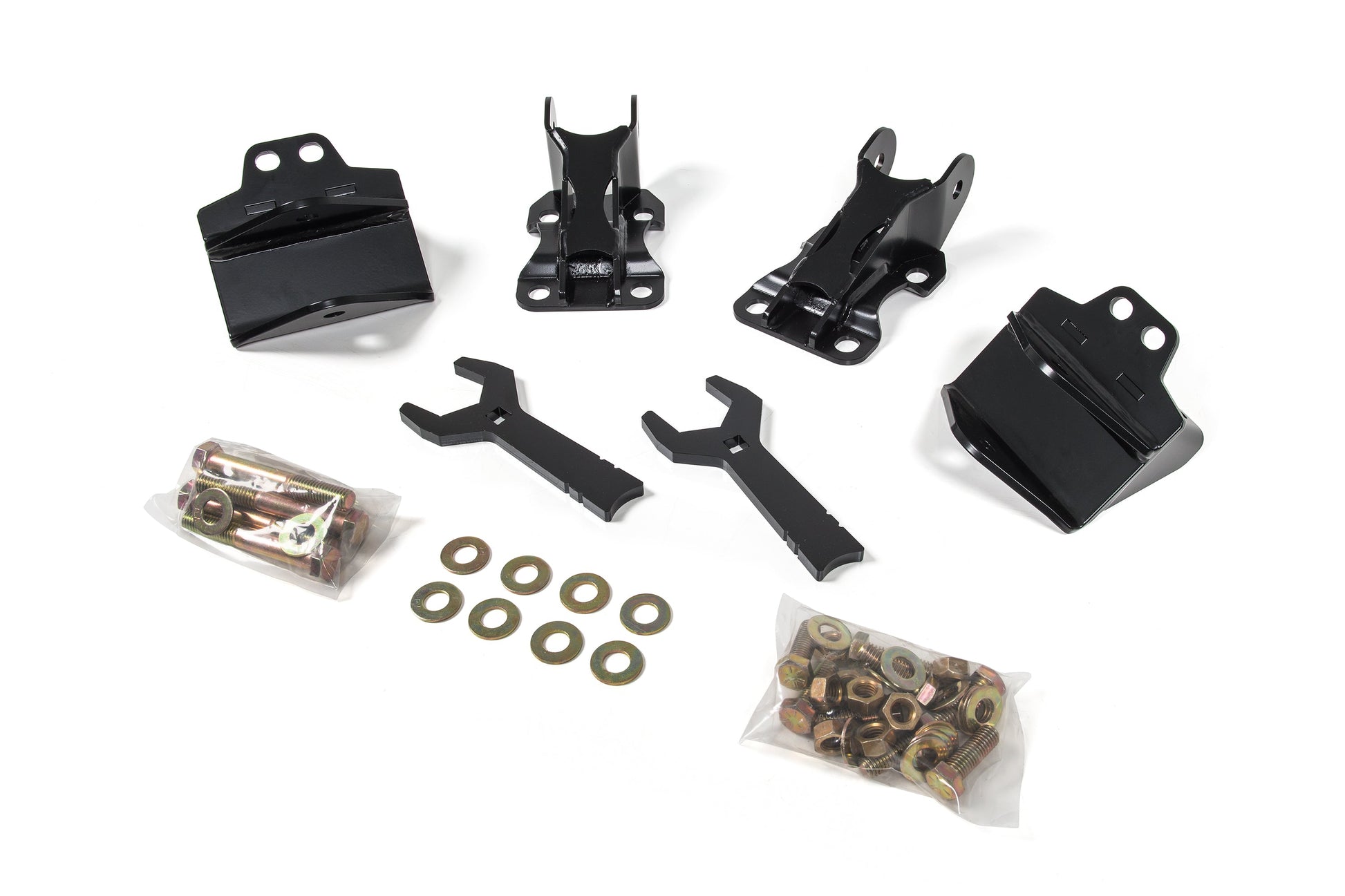 BDS Suspension Recoil Traction Bar Mounting Kit | Chevy Silverado and GMC Sierra 2500HD / 3500HD (01-10) - Trucks R Us