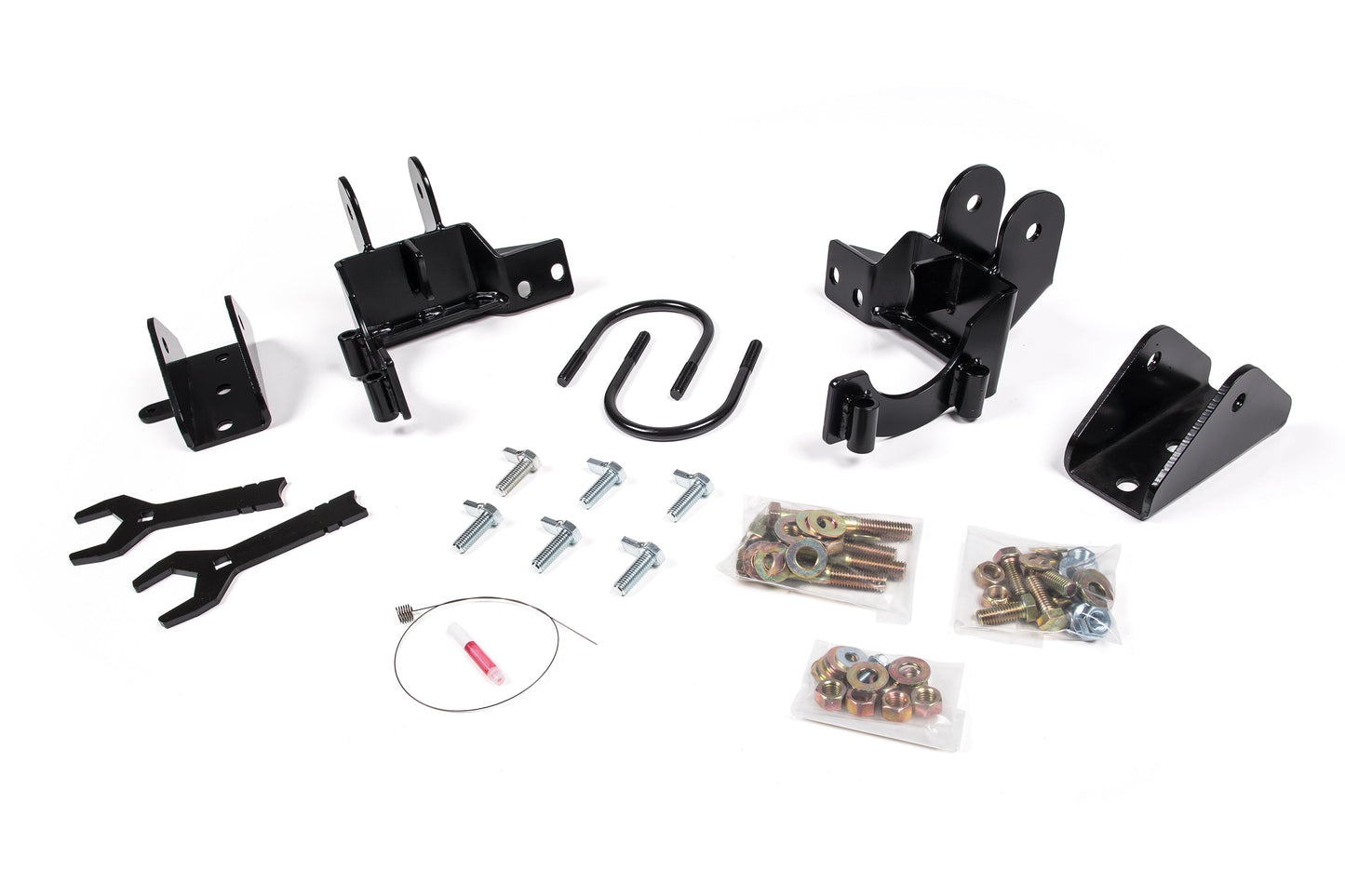 BDS Suspension Recoil Traction Bar Mounting Kit | Chevy Silverado and GMC Sierra 2500HD / 3500HD (11-19) | SRW/DRW - Trucks R Us