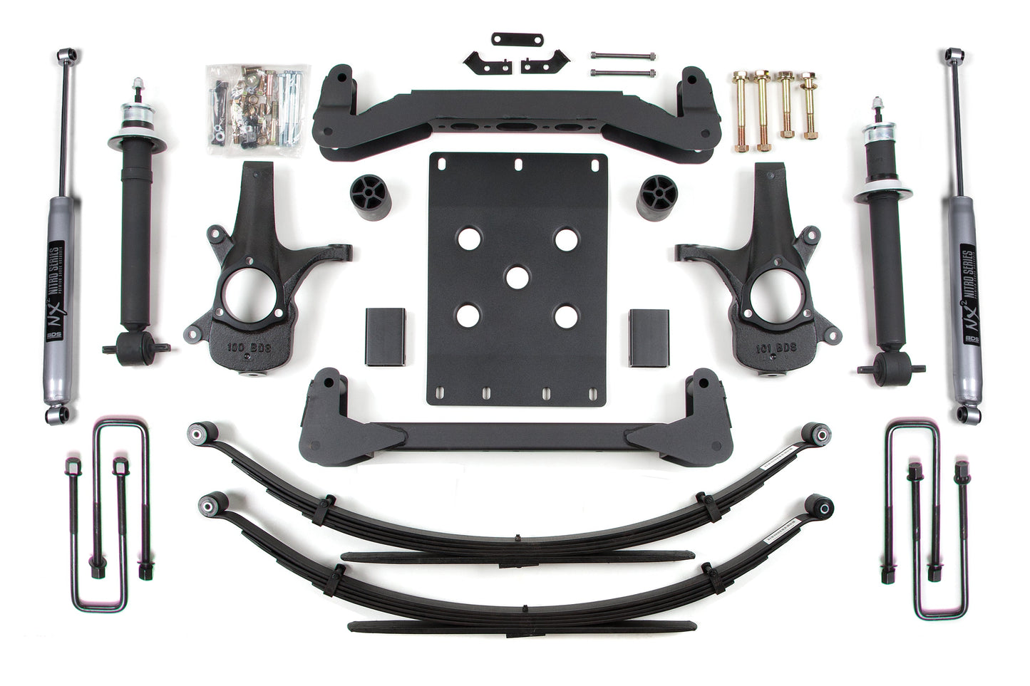BDS Suspension 6 Inch Lift Kit | Chevy Silverado or GMC Sierra 1500 (07-13) 2WD - Trucks R Us
