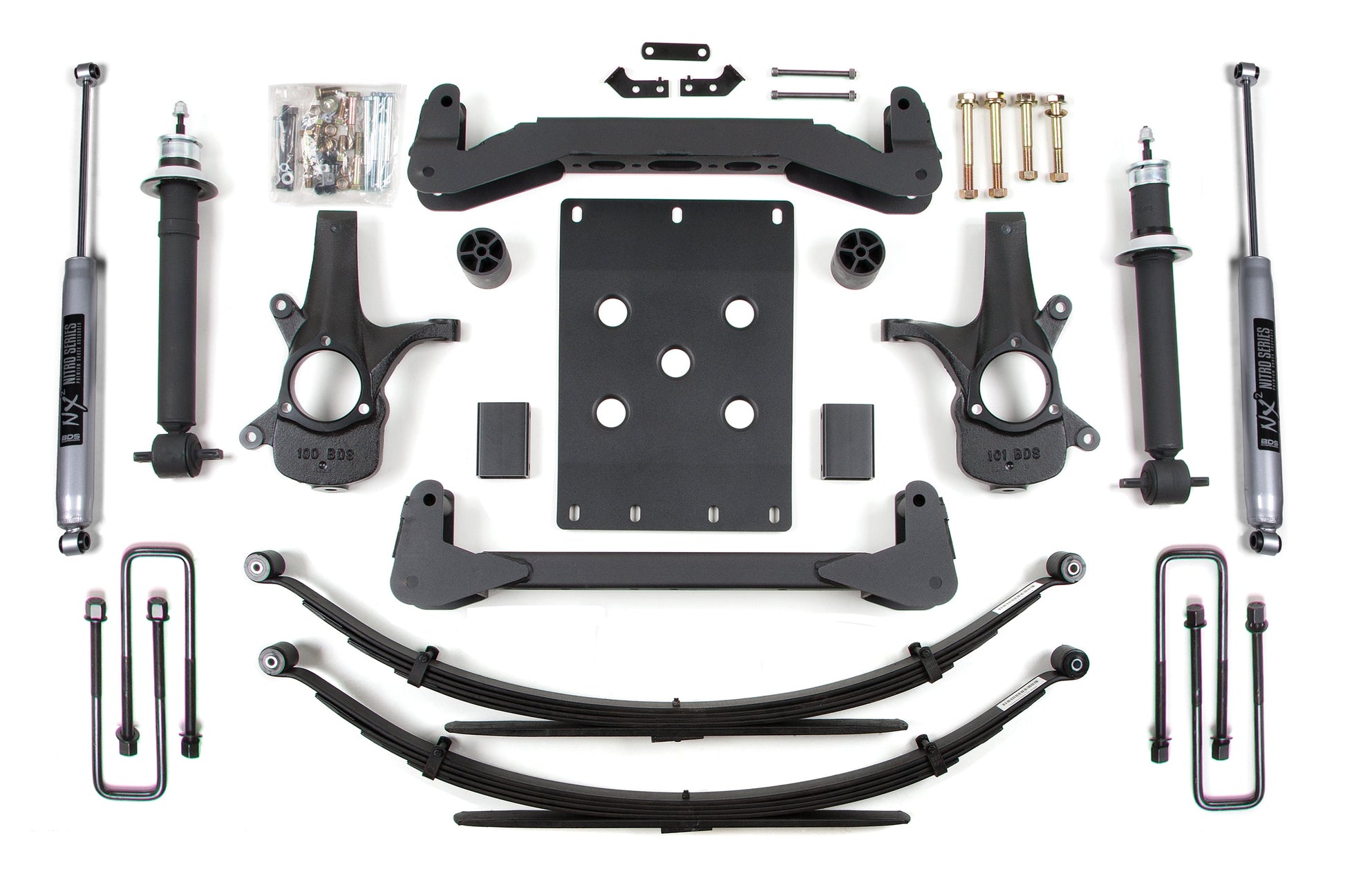 BDS Suspension 6 Inch Lift Kit | Chevy Silverado or GMC Sierra 1500 (07-13) 2WD - Trucks R Us