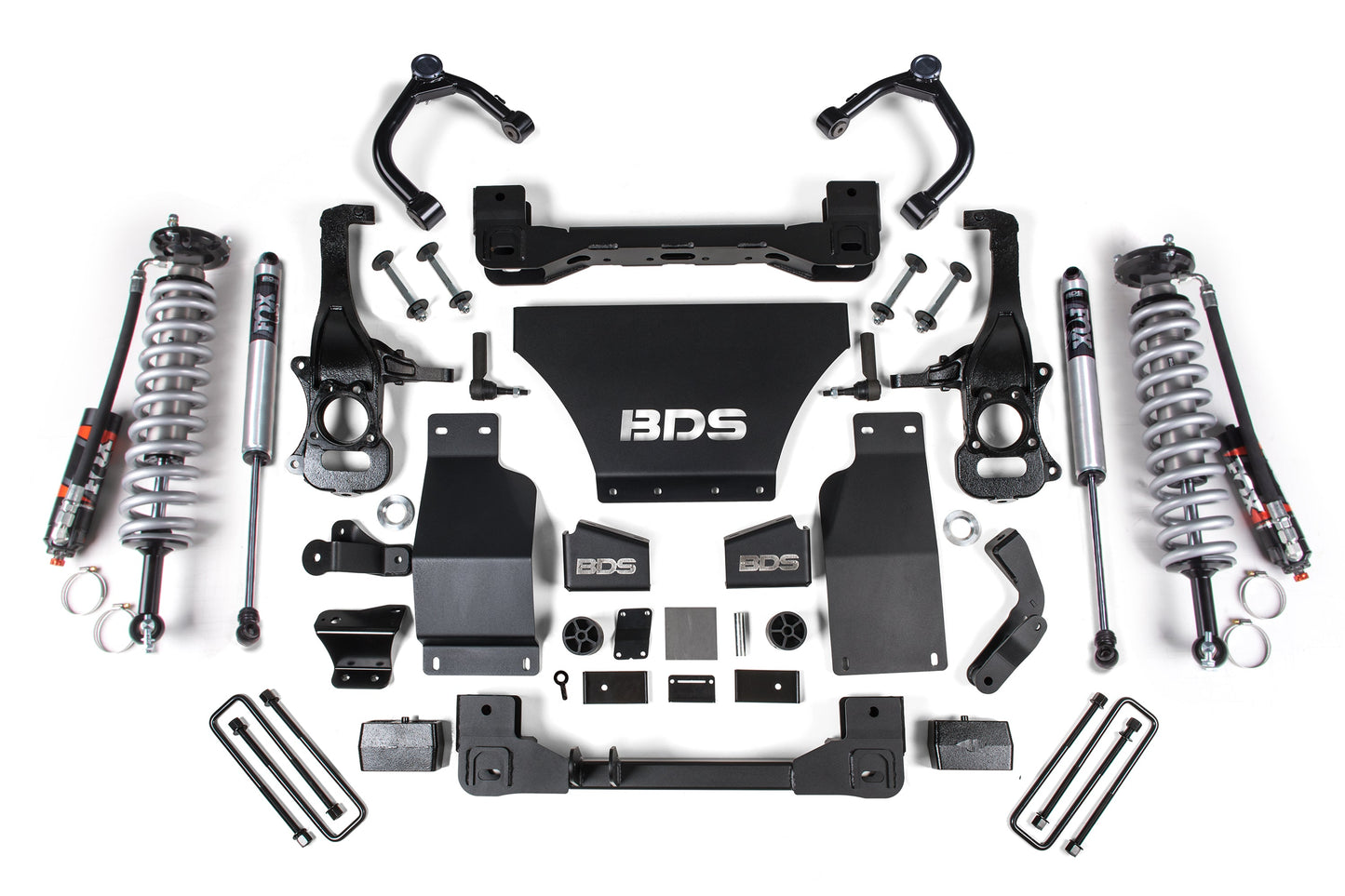 BDS Suspension 4 Inch Lift Kit | FOX 2.5 Performance Elite Coil-Over | Chevy Silverado or GMC Sierra 1500 (19-24) 4WD | Gas