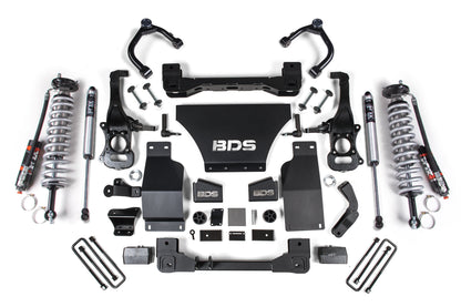 BDS Suspension 4 Inch Lift Kit | FOX 2.5 Performance Elite Coil-Over | Chevy Silverado or GMC Sierra 1500 (19-24) 4WD | Gas - Trucks R Us
