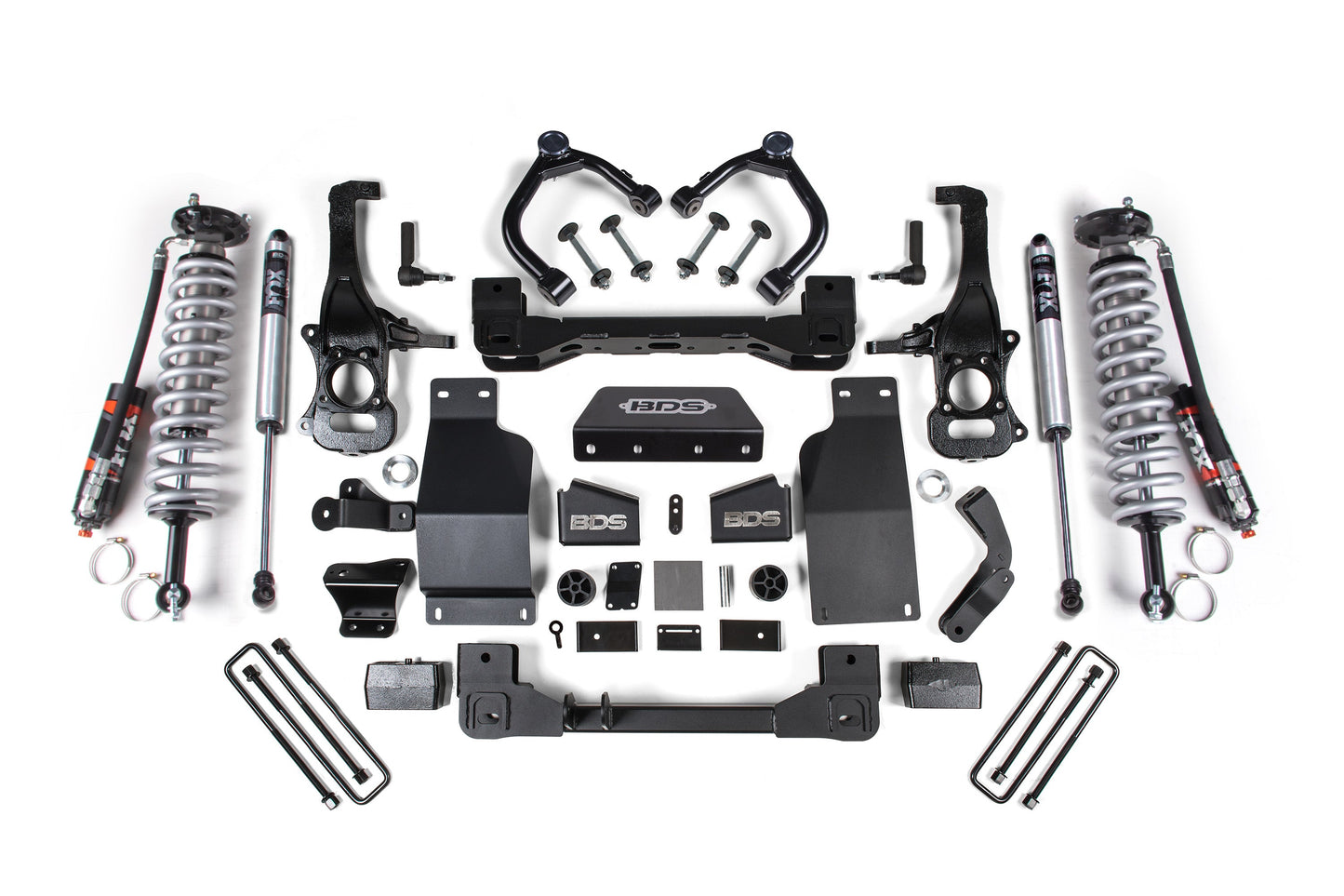 BDS Suspension 4 Inch Lift Kit | FOX 2.5 Performance Elite Coil-Over | Chevy Silverado or GMC Sierra 1500 (19-24) 4WD | Diesel