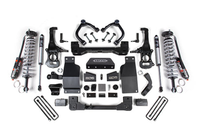 BDS Suspension 4 Inch Lift Kit | FOX 2.5 Performance Elite Coil-Over | Chevy Silverado or GMC Sierra 1500 (19-24) 4WD | Diesel