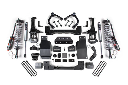 BDS Suspension 6 Inch Lift Kit | FOX 2.5 Performance Elite Coil-Over | Chevy Silverado or GMC Sierra 1500 (19-26) 4WD | Diesel