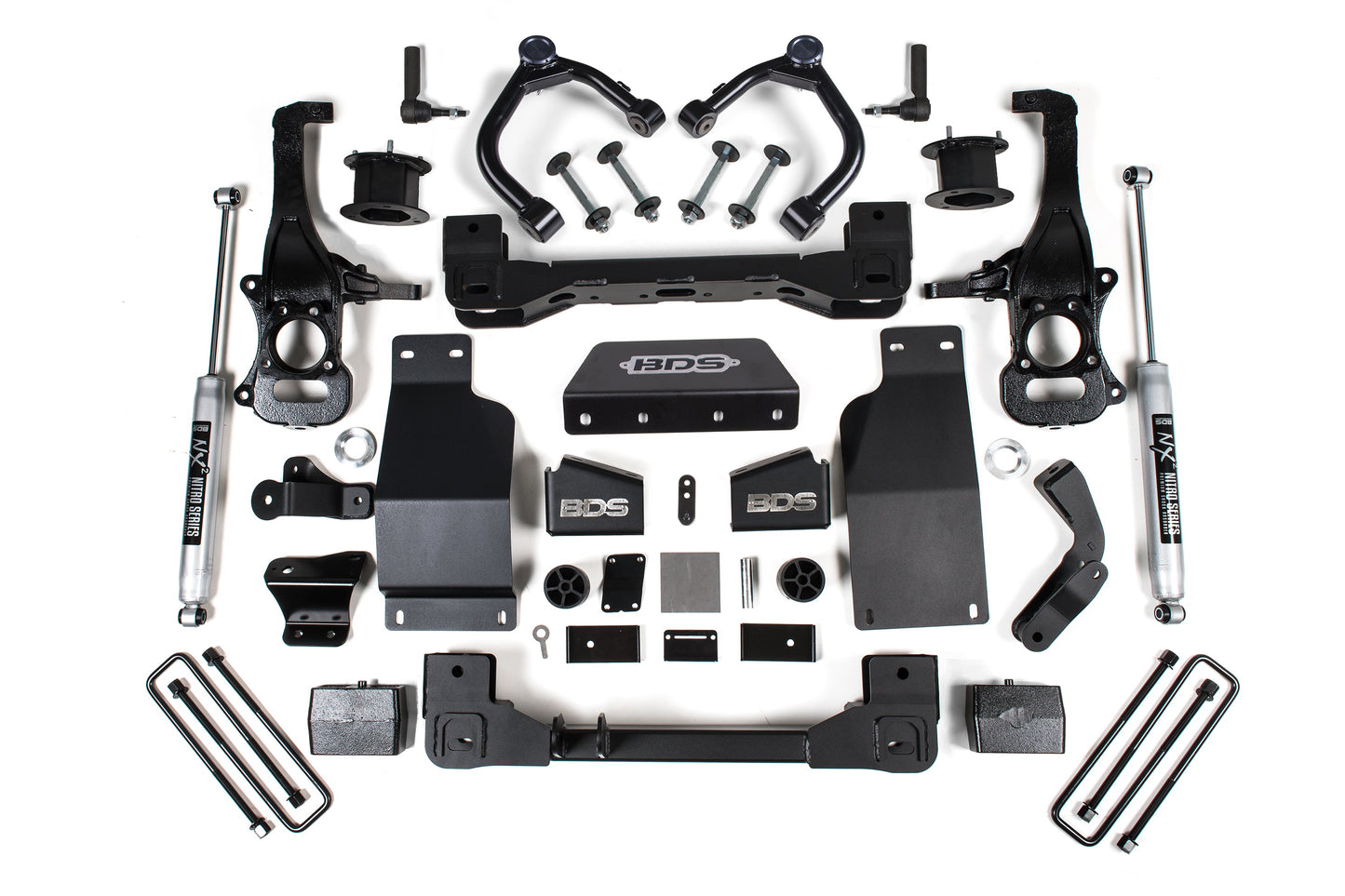 BDS Suspension 4 Inch Lift Kit | Chevy Trail Boss or GMC AT4 1500 (20-26) 4WD | Diesel