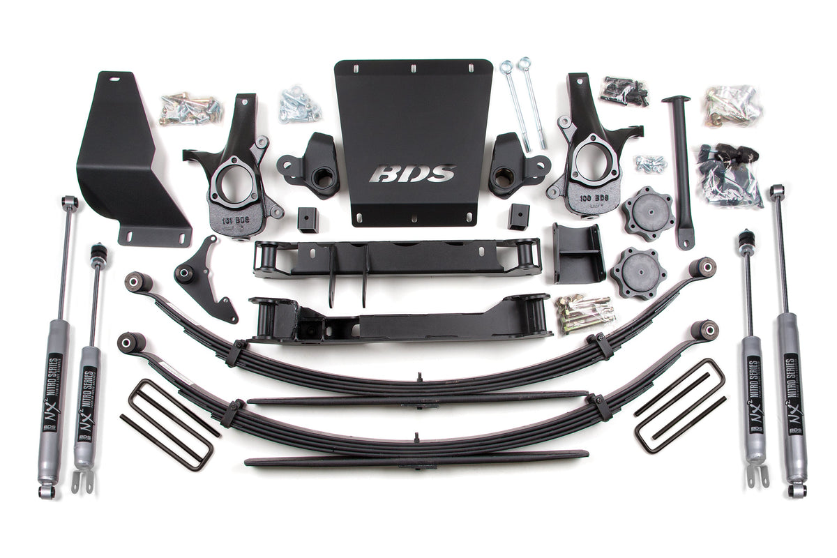 BDS Suspension 6 Inch Lift Kit | Chevy Silverado or GMC Sierra 1500 (99-06) 4WD - Trucks R Us