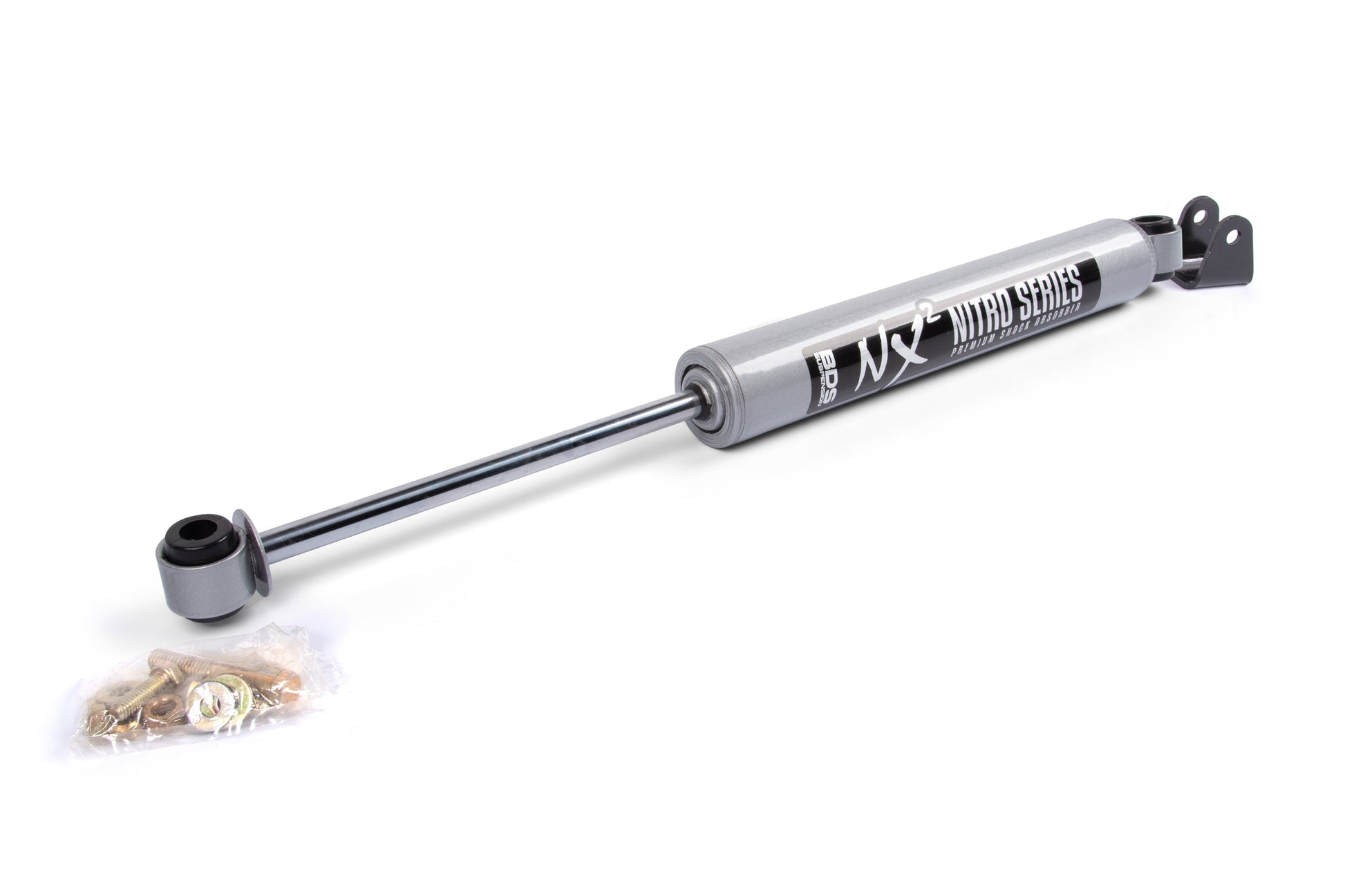 BDS Suspension Single Steering Stabilizer Kit w/ NX2 Shock | Chevy/GMC 1500/2500 (88-98) 4WD | With OE Stabilizer - Trucks R Us
