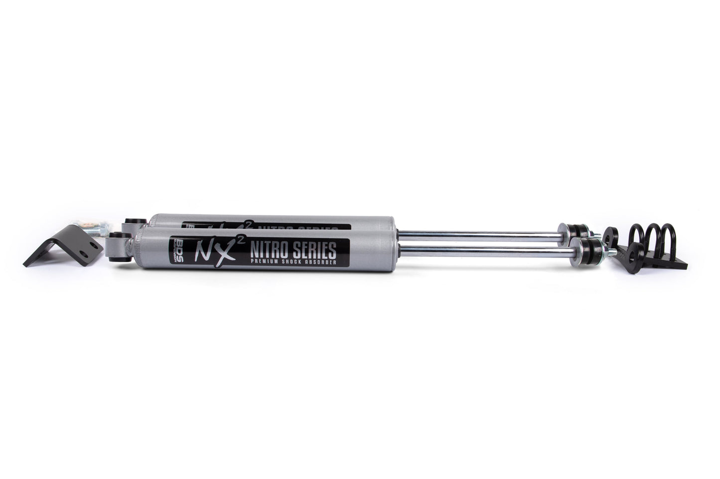 BDS Suspension Dual Steering Stabilizer Kit w/ NX2 Shocks | Chevy/GMC 1500/2500 (88-98) 4WD - Trucks R Us