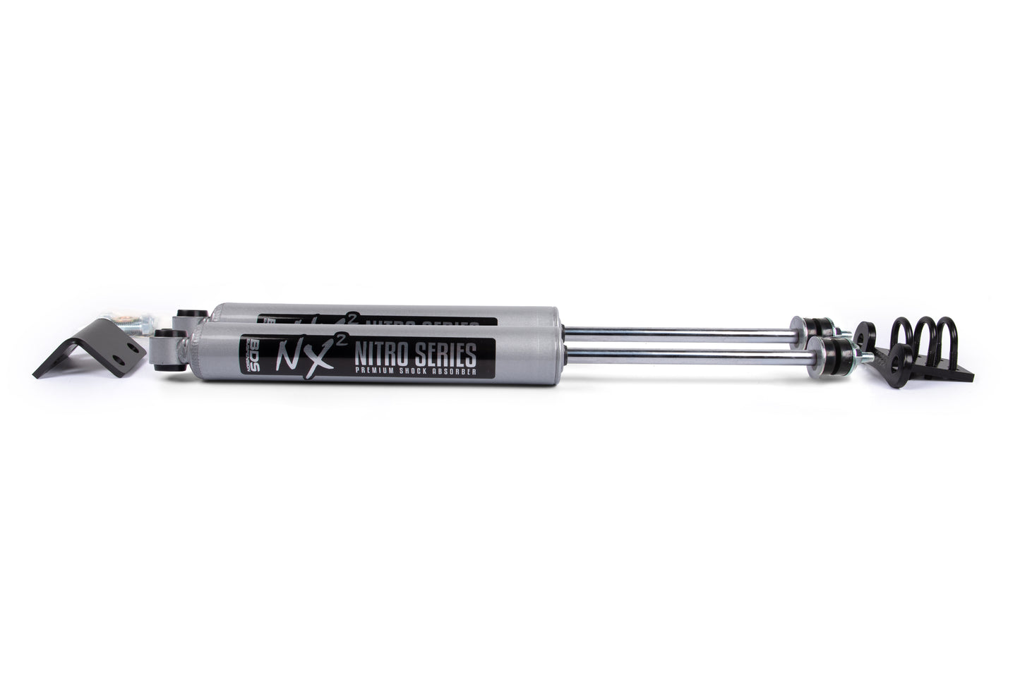 BDS Suspension Dual Steering Stabilizer Kit w/ NX2 Shocks | Chevy/GMC 1500/2500 (88-98) 4WD