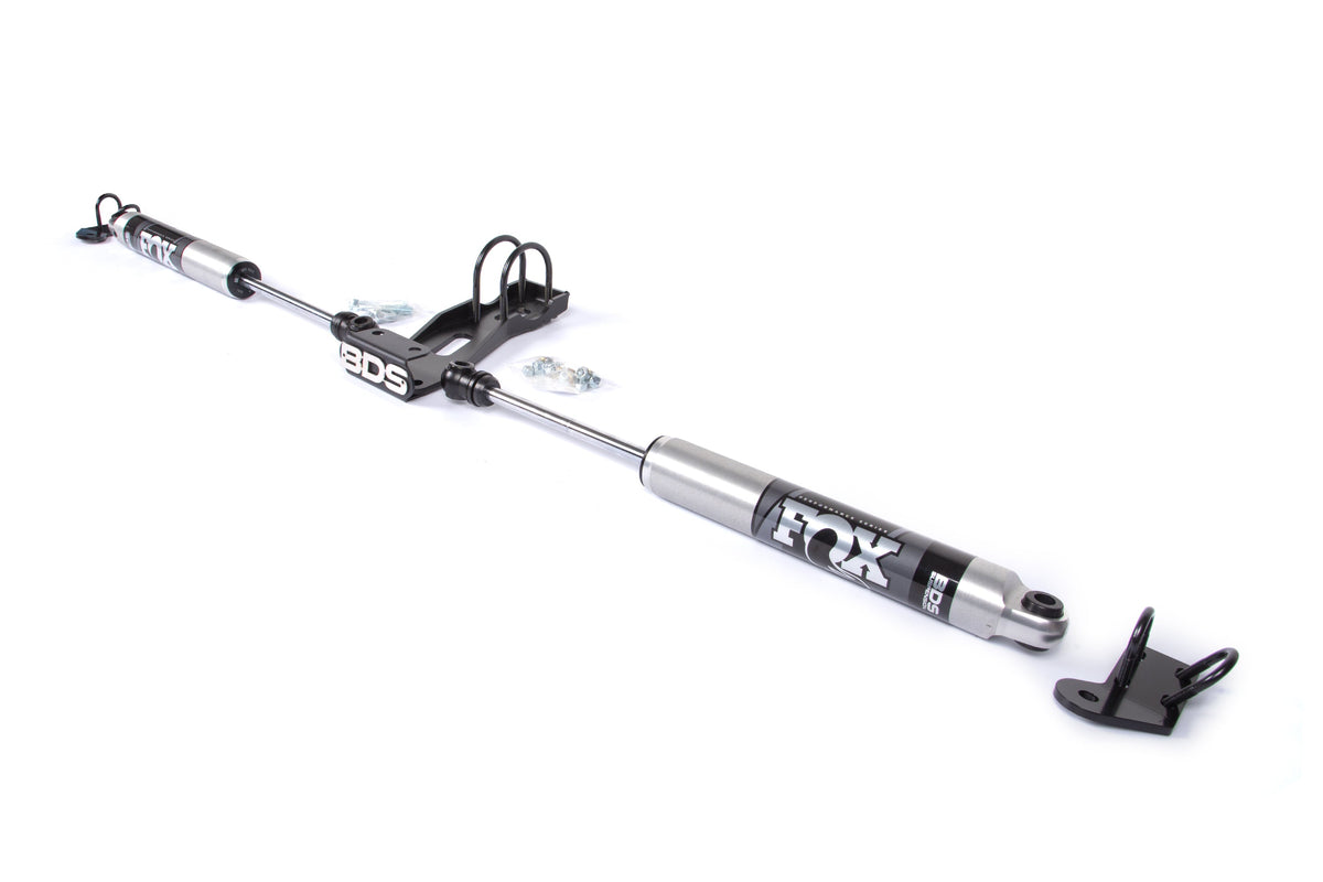 BDS Suspension Dual Steering Stabilizer Kit w/ FOX 2.0 Performance Shocks | Chevy/GMC Truck (73-87) and SUV (73-91) 4WD - Trucks R Us