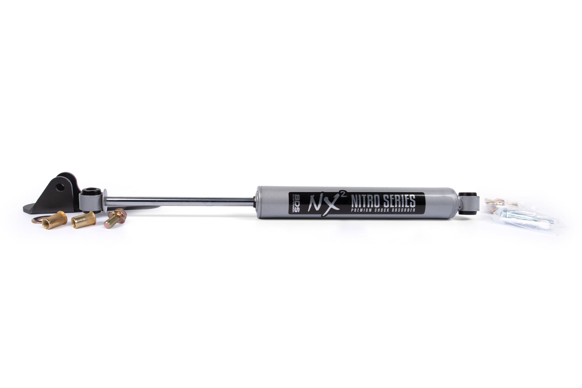BDS Suspension Single Steering Stabilizer Kit w/ NX2 Shock | Chevy Silverado & GMC Sierra 2500/3500HD (16-25) 4WD - Trucks R Us