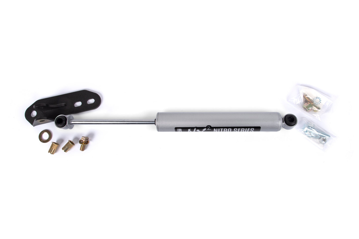 BDS Suspension Single Steering Stabilizer Kit w/ NX2 Shock | Chevy Silverado & GMC Sierra 2500/3500HD (16-25) 4WD - Trucks R Us