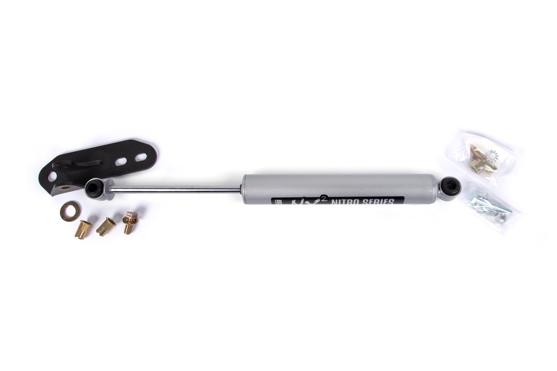 BDS Suspension Single Steering Stabilizer Kit w/ NX2 Shock | Chevy Silverado & GMC Sierra 2500/3500HD (16-25) 4WD - Trucks R Us