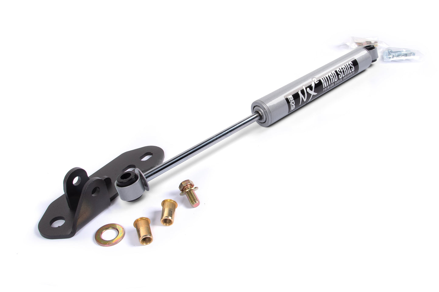 BDS Suspension Single Steering Stabilizer Kit w/ NX2 Shock | Chevy Silverado & GMC Sierra 2500/3500HD (16-25) 4WD - Trucks R Us