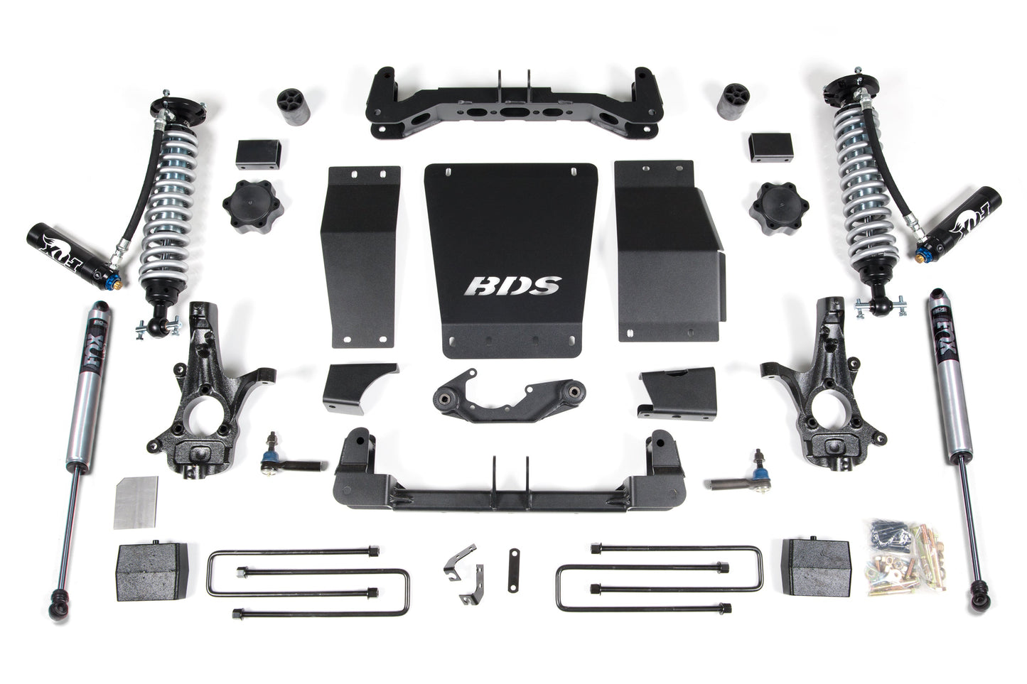 BDS Suspension 4 Inch Lift Kit | FOX 2.5 Coil-Over | Chevy Silverado or GMC Sierra 1500 (14-18) 4WD - Trucks R Us