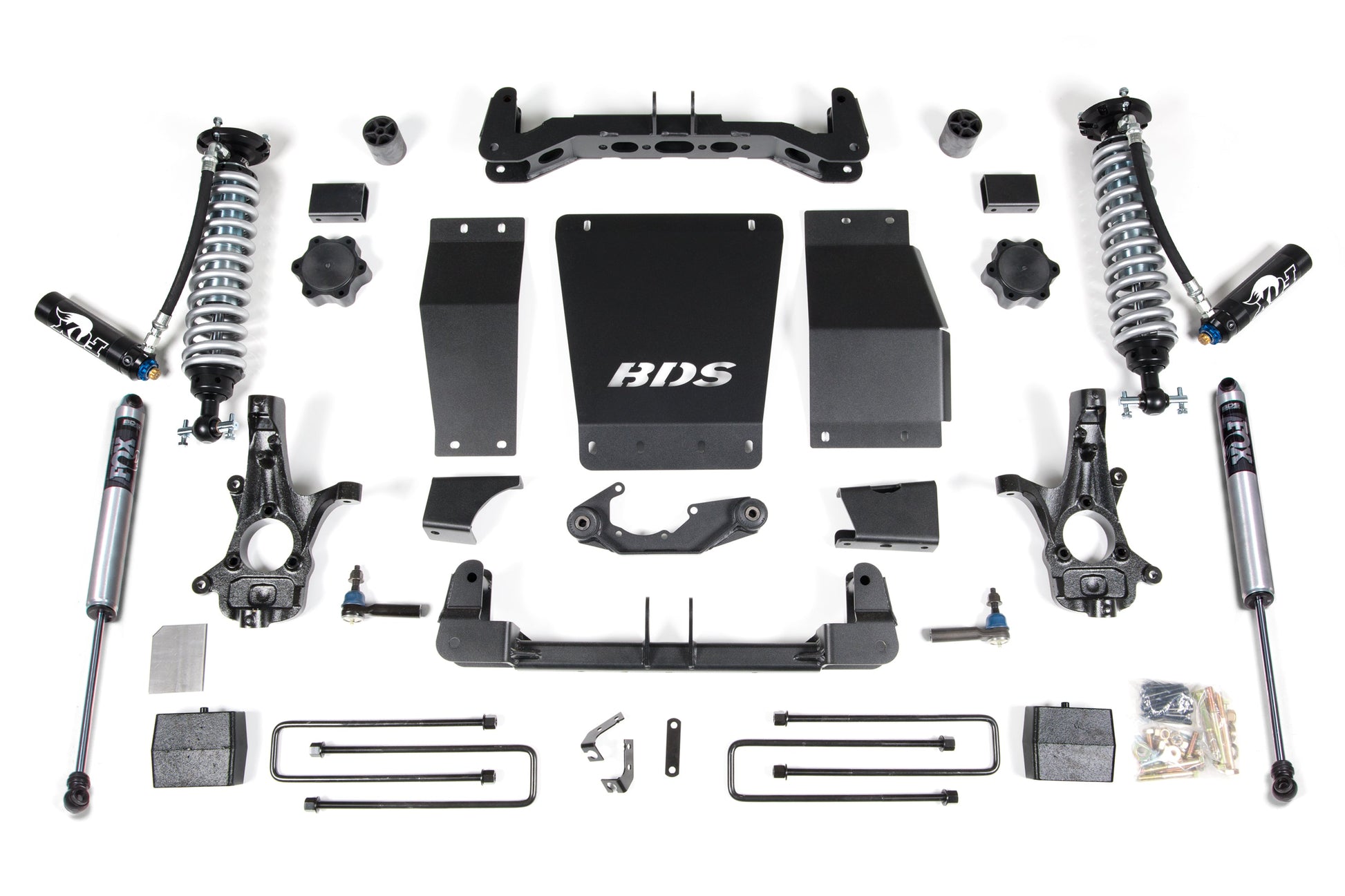 BDS Suspension 4 Inch Lift Kit | FOX 2.5 Coil-Over | Chevy Silverado or GMC Sierra 1500 (14-18) 4WD - Trucks R Us