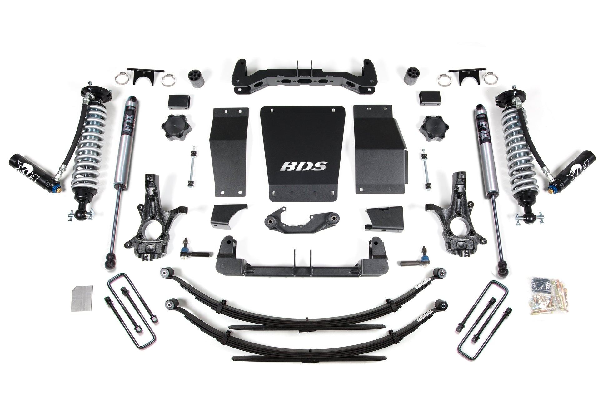 BDS Suspension 4 Inch Lift Kit | FOX 2.5 Coil-Over | Chevy Silverado or GMC Sierra 1500 (14-18) 4WD - Trucks R Us