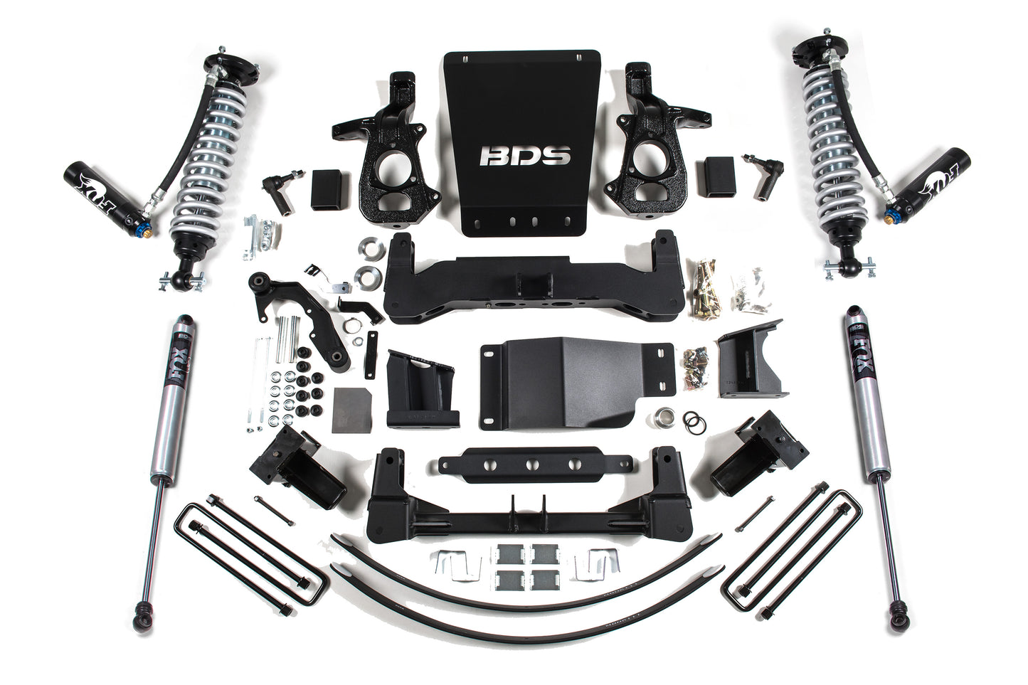 BDS Suspension 8 Inch Lift Kit | FOX 2.5 Coil-Over DSC | Chevy Silverado or GMC Sierra 1500 (14-18) 4WD