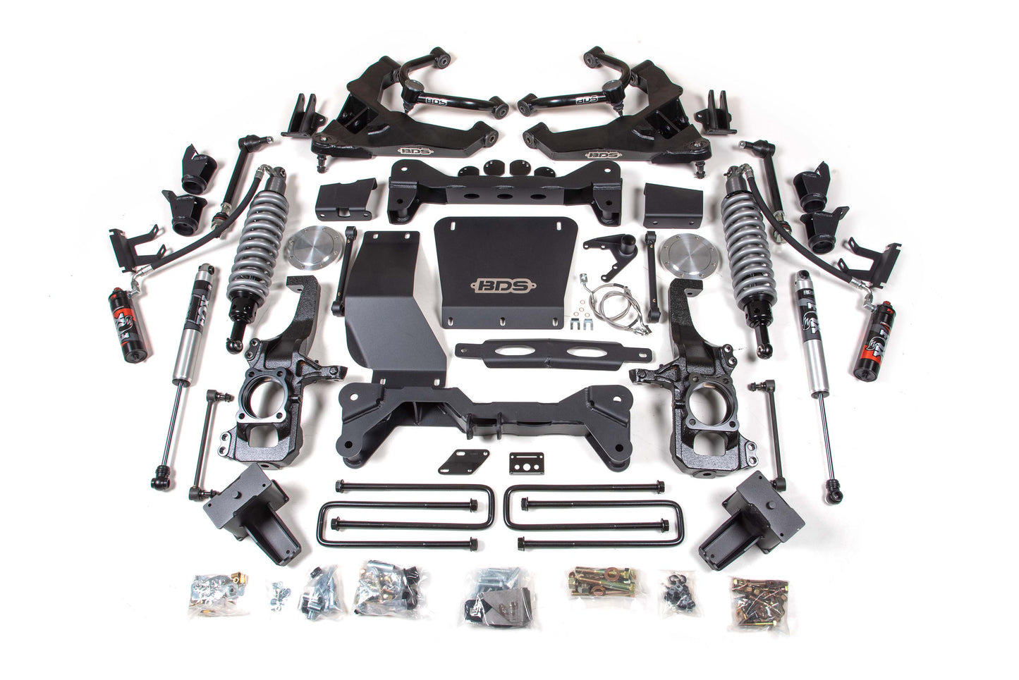 BDS Suspension 6.5 Inch Lift Kit | FOX 2.5 Coil-Over Conversion | Chevy Silverado or GMC Sierra 2500HD/3500HD (20-26) | Diesel