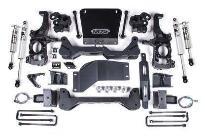 BDS Suspension 6.5 Inch Lift Kit | FOX 2.5 HTO Performance Series | Chevy Silverado or GMC Sierra 2500HD/3500HD (20-26) 4WD