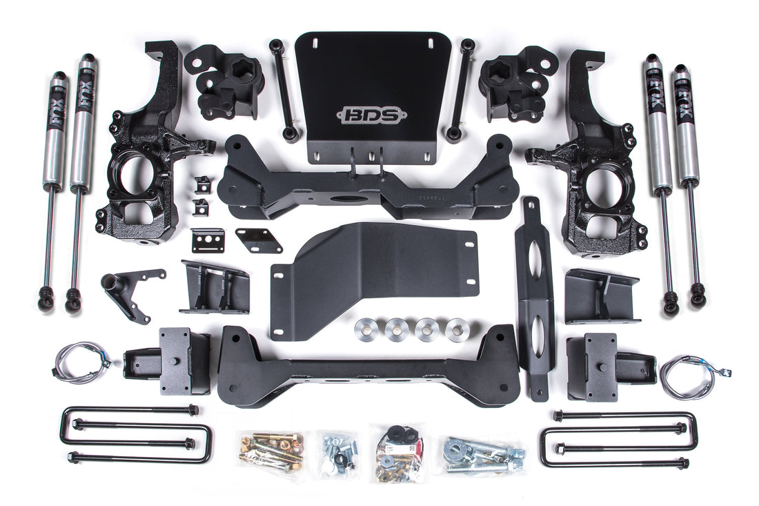 BDS Suspension 6.5 Inch Lift Kit | Chevy Silverado or GMC Sierra 2500HD/3500HD (20-26) 4WD