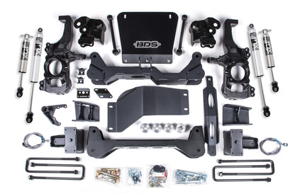 BDS Suspension 5 Inch Lift Kit | FOX 2.5 HTO Performance Series | Chevy Silverado or GMC Sierra 2500HD/3500HD (20-26) 4WD