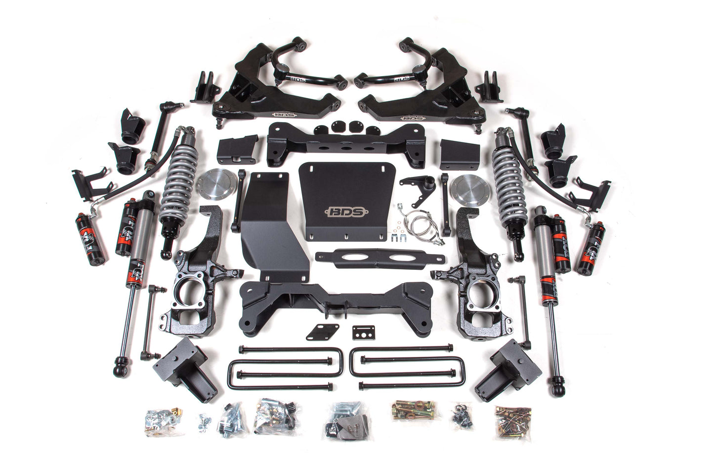 BDS Suspension 6.5 Inch Lift Kit | FOX 2.5 Coil-Over Conversion | Chevy Silverado or GMC Sierra 2500HD/3500HD (20-26) | Diesel