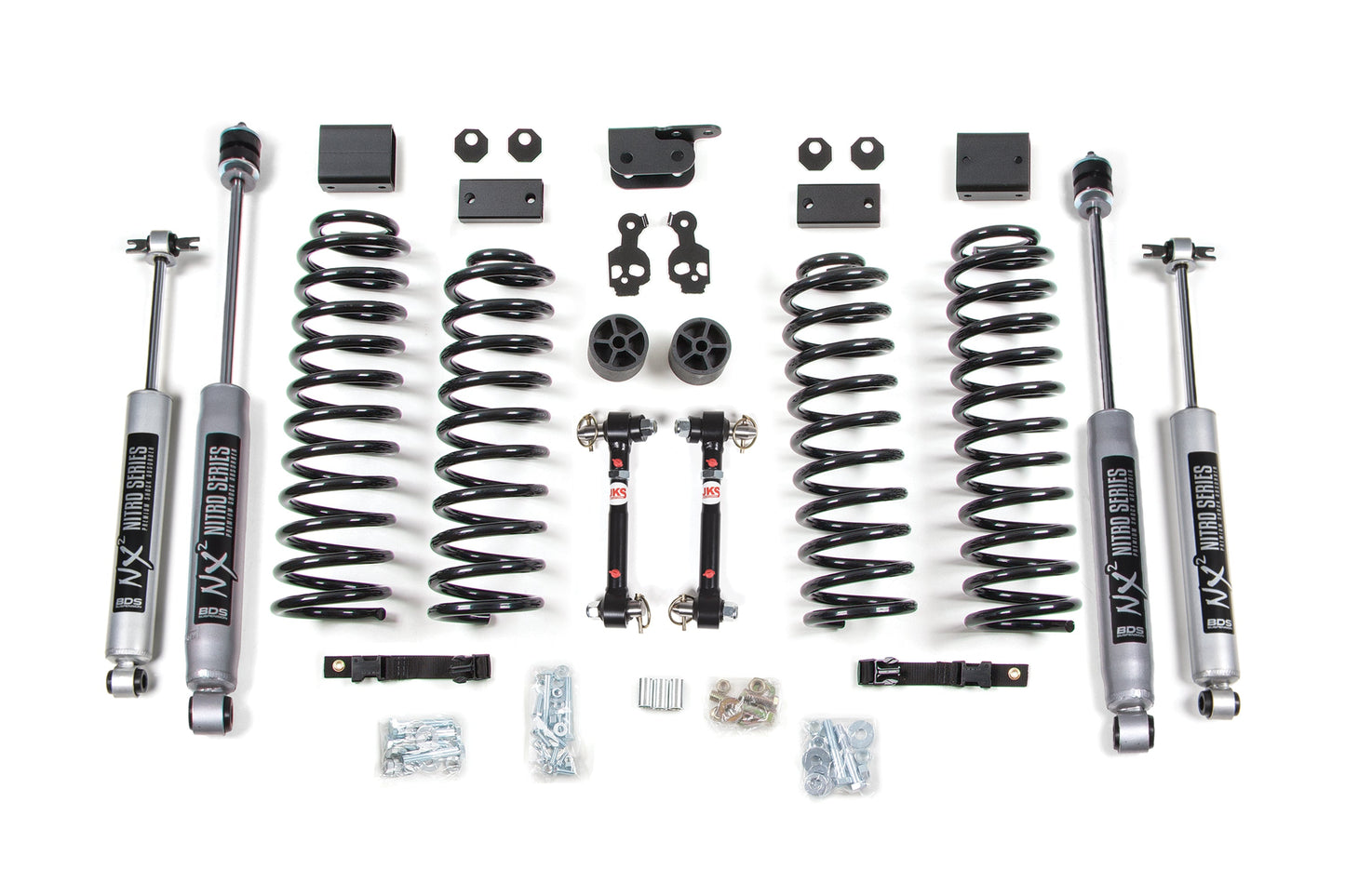BDS Suspension 3 Inch Lift Kit | Jeep Wrangler JK (07-11) 2-Door - Trucks R Us