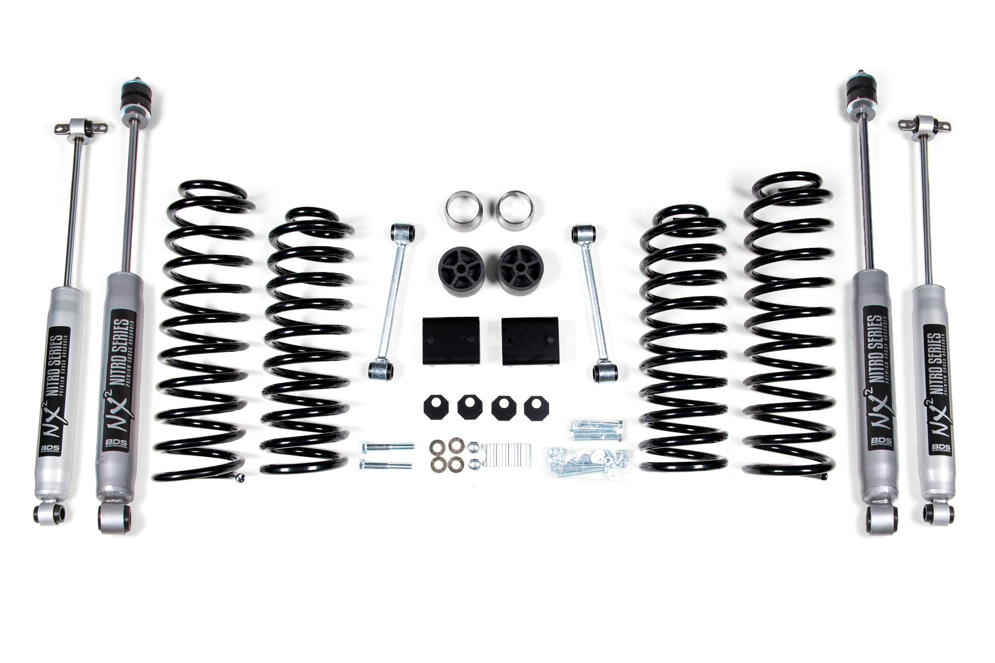 BDS Suspension 2 Inch Lift Kit | Coil Spring | Jeep Wrangler JK (12-18) 4-Door - Trucks R Us
