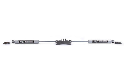 BDS Suspension Dual Steering Stabilizer Kit w/ NX2 Shocks | Dodge Ram 1500 Mega Cab (06-08) 4WD | Y-Style Steering