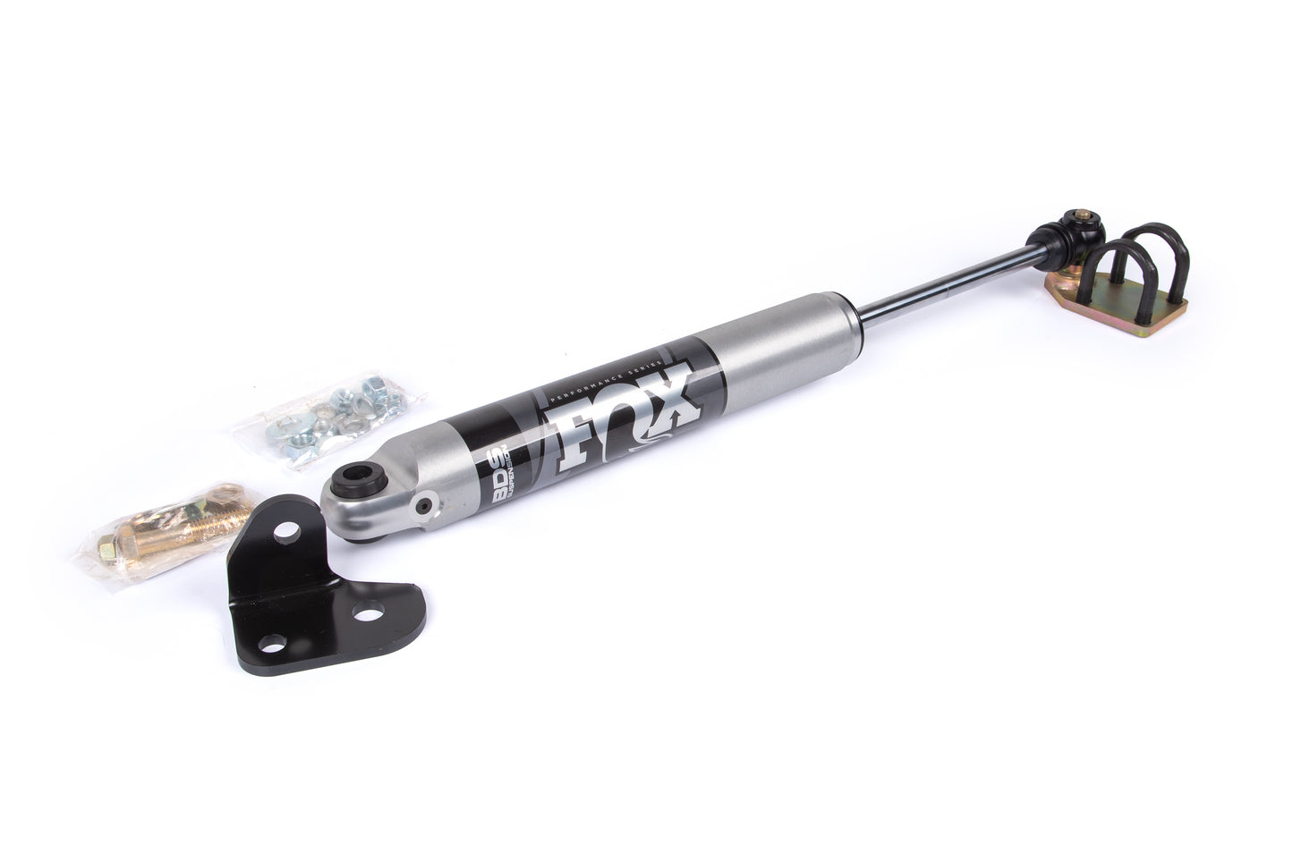 BDS Suspension Single Steering Stabilizer Kit w/ FOX 2.0 Performance Shock | Jeep Wrangler JK (07-18)