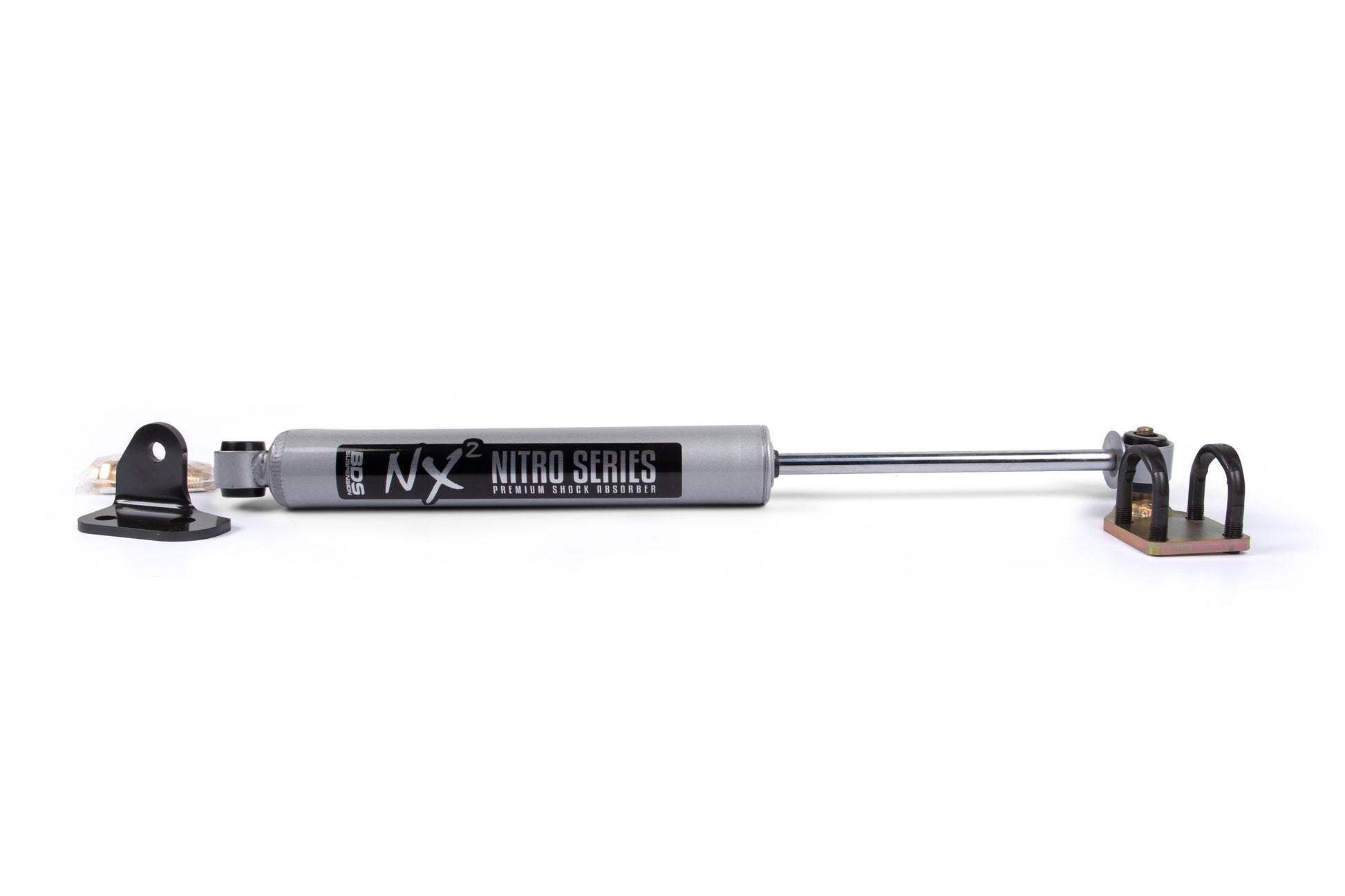 BDS Suspension High Mount Steering Stabilizer Kit w/ NX2 Shock | Jeep Wrangler JK (07-18) - Trucks R Us
