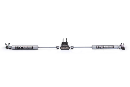 BDS Suspension Dual Steering Stabilizer Kit W/ NX2 Shocks | Jeep Wrangler JL (18-25) and Gladiator JT (21-25)