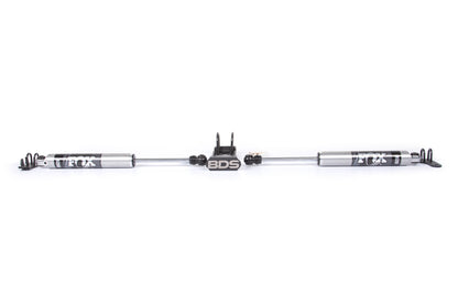 BDS Suspension Dual Steering Stabilizer Kit w/ FOX 2.0 Performance Shocks | Jeep Wrangler TJ (97-06), Cherokee XJ (84-01), Grand Cherokee ZJ (93-98)