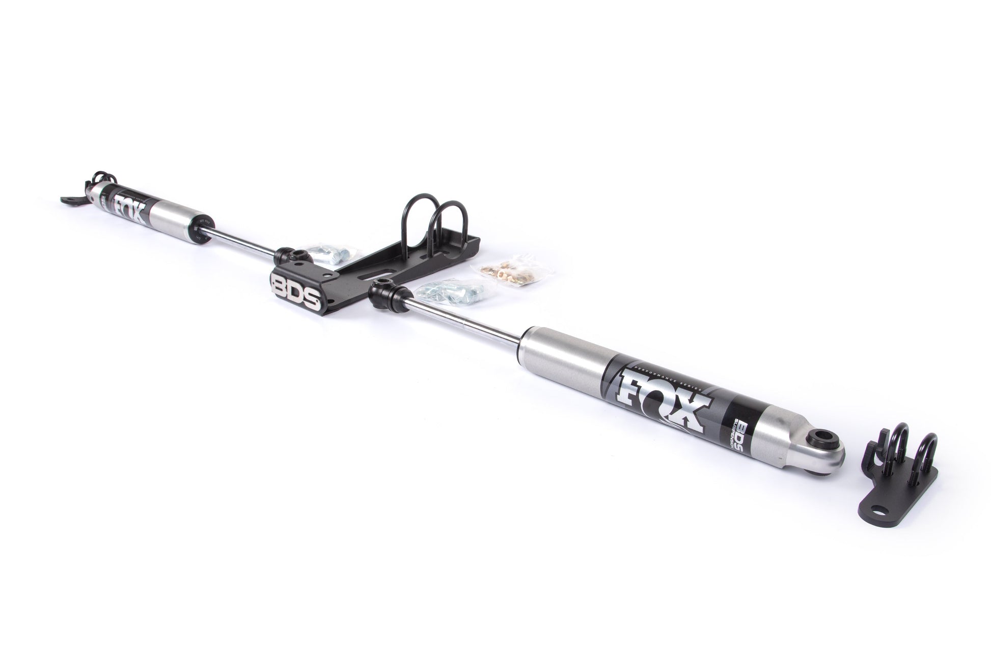 BDS Suspension Dual Steering Stabilizer Kit w/ FOX 2.0 Performance Shocks | Jeep Wrangler TJ (97-06), Cherokee XJ (84-01), Grand Cherokee ZJ (93-98) - Trucks R Us