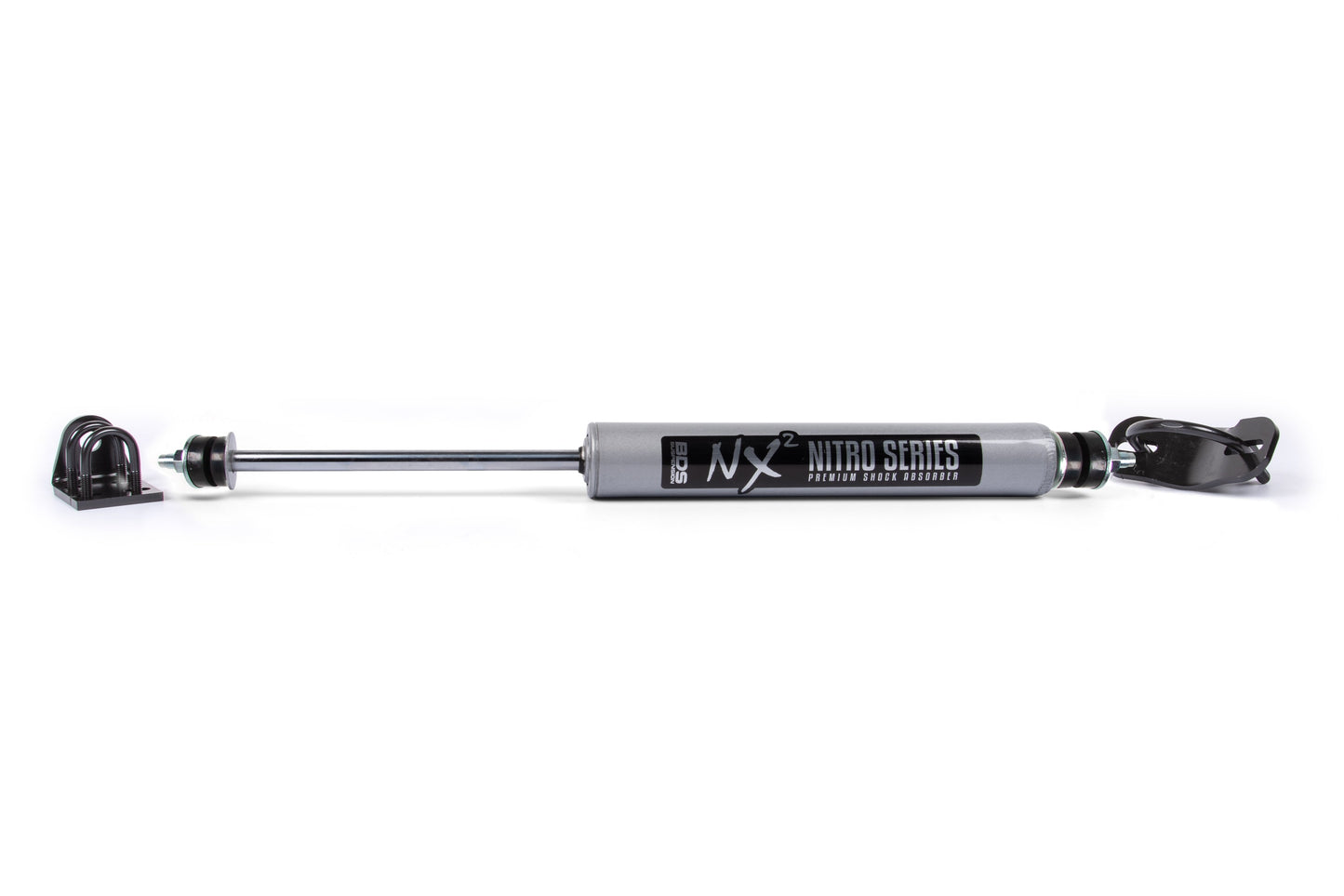 BDS Suspension Single Steering Stabilizer Kit w/ NX2 Shock | Jeep CJ Series and M38A1 (41-86) - Trucks R Us