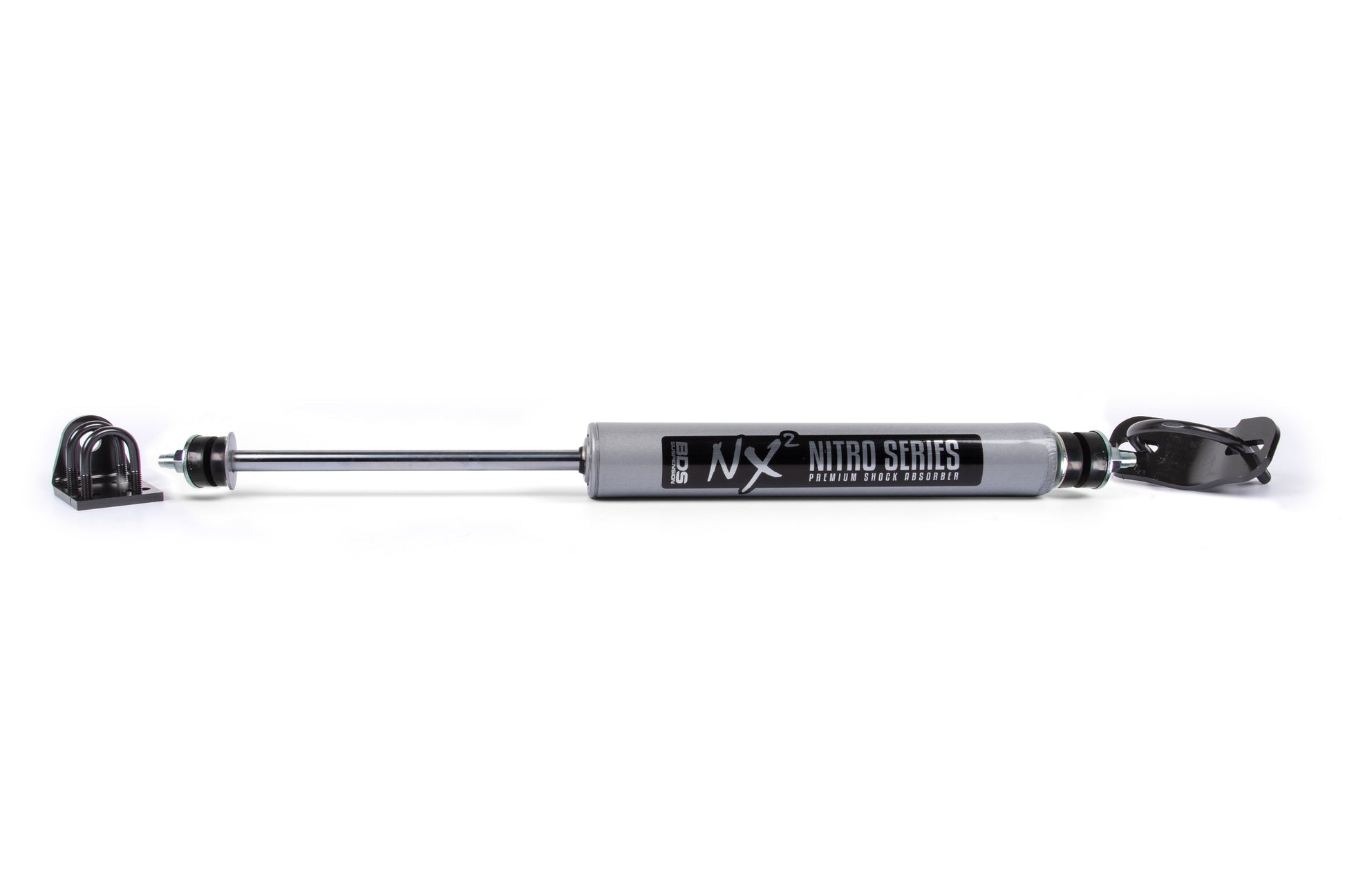 BDS Suspension Single Steering Stabilizer Kit w/ NX2 Shock | Jeep CJ Series and M38A1 (41-86) - Trucks R Us