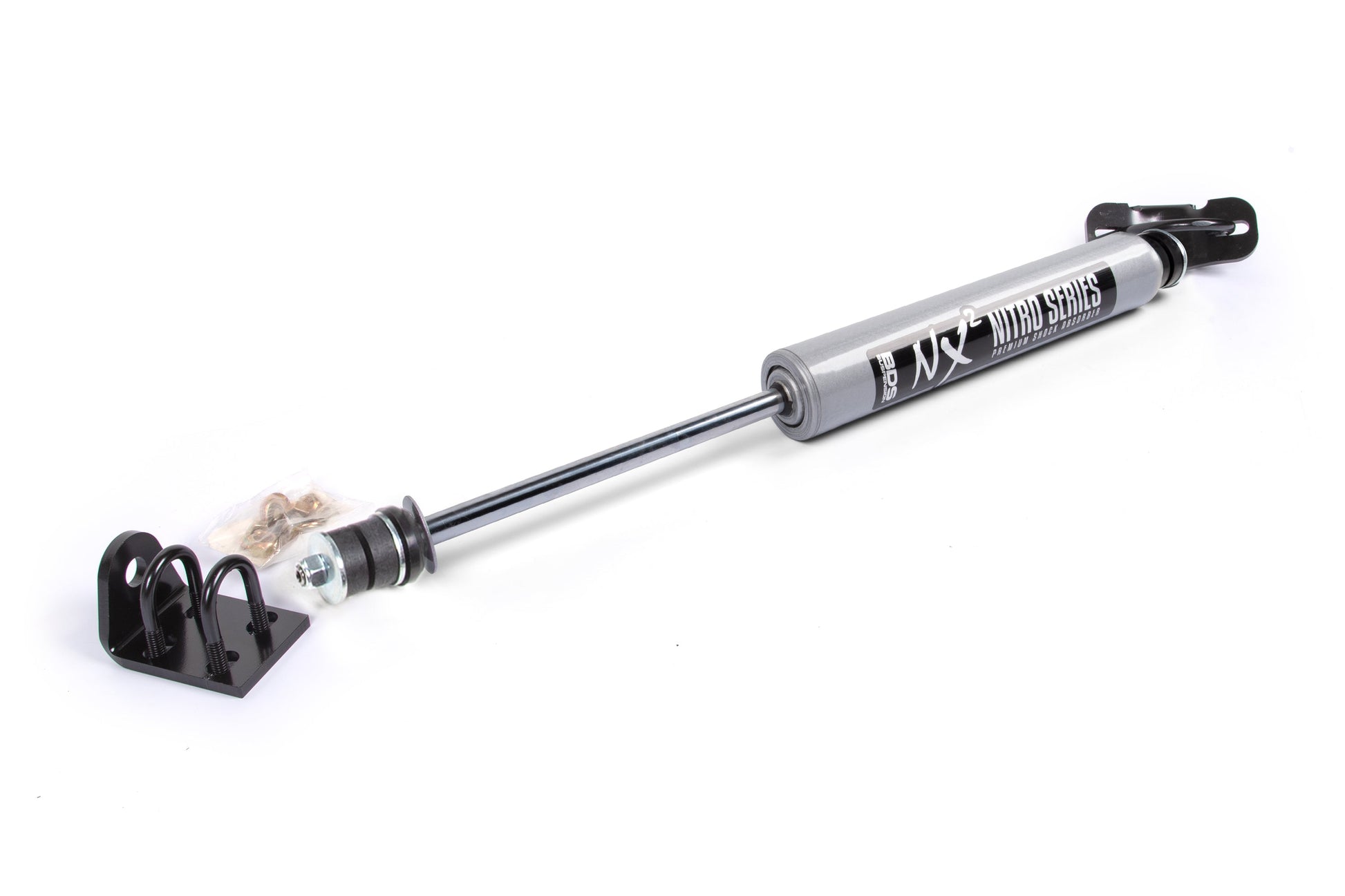 BDS Suspension Single Steering Stabilizer Kit w/ NX2 Shock | Jeep CJ Series and M38A1 (41-86) - Trucks R Us